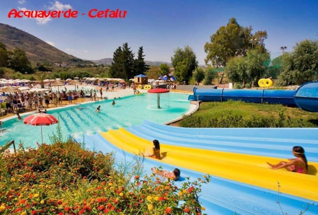 Villa Indipendente Le Coccinelle Beach Mare Piscina A 250 Mt Dal Mare Con Servizio Di Piscina A 400 Mt 12 K Da Cefalu Campofelice Di Roccella Eksteriør billede